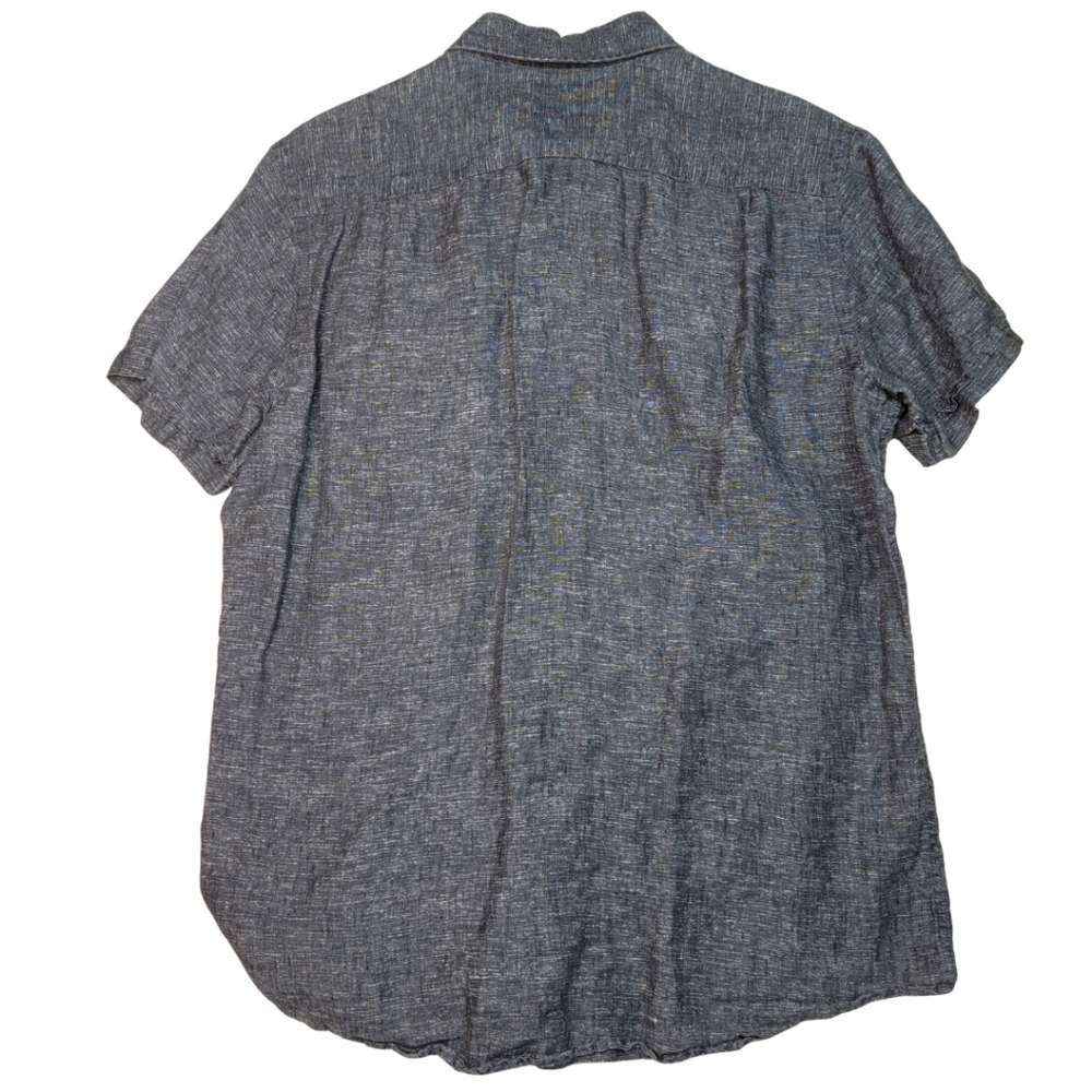 Rodd & Gunn 100% Linen Ellerslie Short Sleeve Button Down Shirt M - Picture 4 of 7